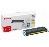 Canon TONER CRG-707Y žlutý pro i-Sensys LBP5000, LBP5100 (2 500 str.)