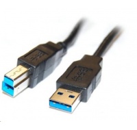 PREMIUMCORD Kabel USB3.0 propojovací A-B, Super-speed 5Gbps, 5m