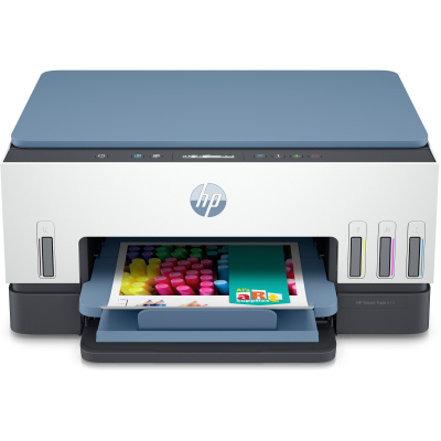 HP All-in-One Ink Smart Tank 675 (A4, 12/7 ppm, USB, Wi-Fi, Print, Scan, Copy, duplex)