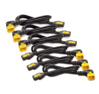 APC Power Cord Kit (6 ks), Locking, C19 to C20, (90°), 0.6m