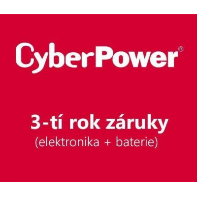 CyberPower 3. rok záruky pro SMBF20_17