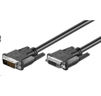 PREMIUMCORD DVI-D prodlužovací kabel,dual-link,DVI(24+1),MF, 3m