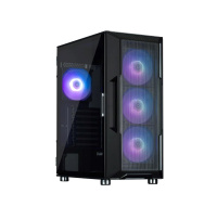 ZALMAN case I3 NEO, Mid Tower, ATX, 2xUSB 3.0, 1xUSB 2.0, 4x 120mm ARGB Fan, černá