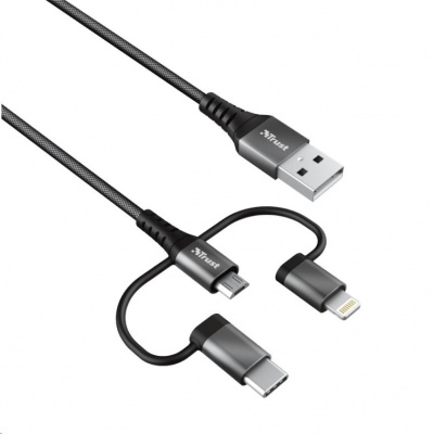 TRUST kabel KEYLA, 3-in-1, USB, 1m