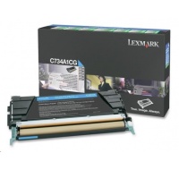 LEXMARK toner CYAN C734, C736, X734, X736, X738 na 6000 stran