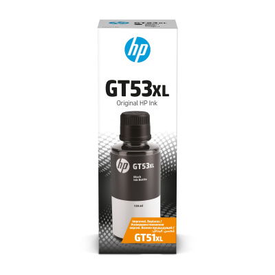 HP GT53 135ml Black Original Ink Bottle (6,000 pages)