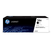 HP 56X Black LaserJet Toner Cartridge (13,700 pages)