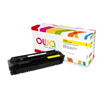 OWA Armor toner pro CANON LBP 611Cn, 613Cdw, 631Cn, 633Cdw, MFP635Cx, 2200 str., žlutá/yellow (CRG045H Y)