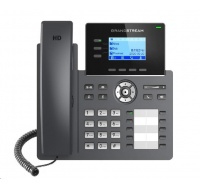 Grandstream GRP2604P [VoIP telefon - 6x SIP účet, HD audio, 10 předvoleb, 2x RJ45 10/100/1000 Mbps, PoE]