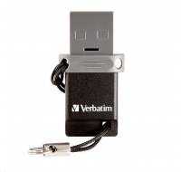 VERBATIM Dual USB Drive 64 GB - OTG/USB 2.0 for Smarphones & Tablets