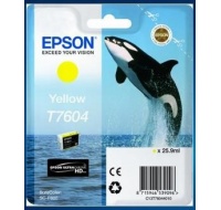 EPSON ink bar ULTRACHROME HD "Kosatka" - Yellow - T7604 (25,9 ml)