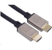 PREMIUMCORD Kabel HDMI 2.1 High Speed + Ethernet kabel 8K@60Hz, 4K@120Hz, pozlacené konektory, 0.5m