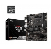 MSI MB Sc AM4 A520M PRO, AMD A520, VGA, 2xDDR4, mATX