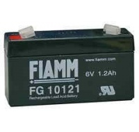 Baterie - Fiamm FG10121 (6V/1,2Ah - Faston 187), životnost 5let