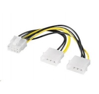 PREMIUMCORD Napájecí redukce 2x MOLEX PCI-e 8pin