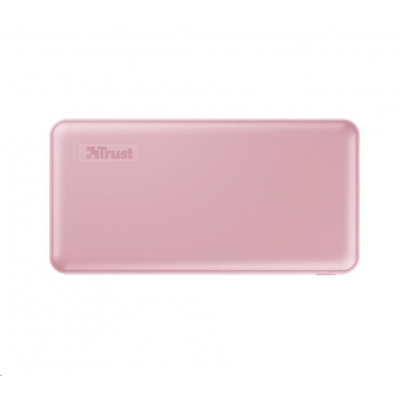 TRUST powerbanka Primo Compact, 15.000 mAh, pink/růžová