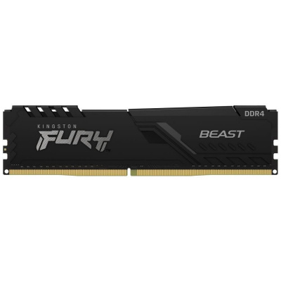 KINGSTON DIMM DDR4 8GB 2666MT/s CL16 FURY Beast Černá