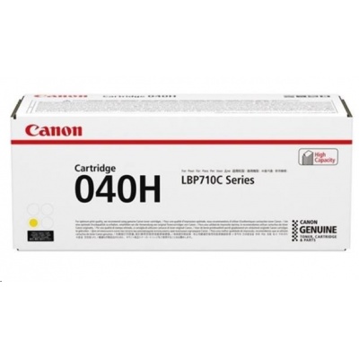 Canon TONER  CRG-040HY žlutá pro i-SENSYS LBP710Cx, LBP712Cx, LBP712Cdn (10000 str.)