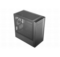 BAZAR Cooler Master case MasterBox NR400, 2x USB3.0, Micro-ATX/Mini-ITX, Mini Tower, černá - POŠKOZENÁ KRABICE