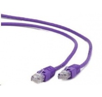 GEMBIRD kabel patchcord CAT6 stíněný FTP 0,25m, fialový