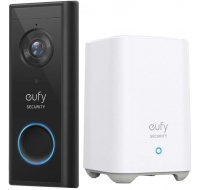 Anker Eufy Video Doorbell 2K black (Battery-Powered) + Home base 2