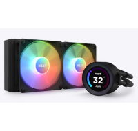 NZXT vodní chladič Kraken 280 ELITE RGB / 2x140mm RGB fan / LCD disp. / 6 let