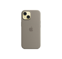 APPLE iPhone 15 Silicone Case with MagSafe - Clay