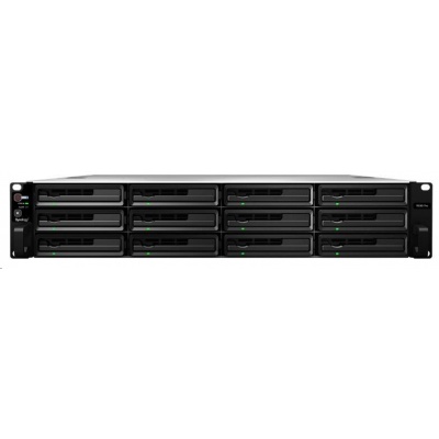 Synology RS3618xs RackStation (4C/XeonD-1521/2,4-2,7GHz/8GBRAM/12xSATA/2xUSB3.2/4xGbE/2xPCIe)