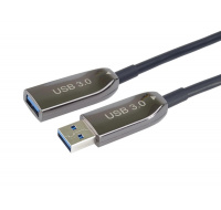 PremiumCord prodlužovací optický AOC kabel USB 3.0  A/Male - A/Female, 25m