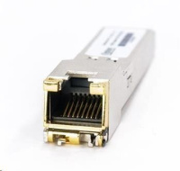 SFP+ transceiver 10Gbps, 10GBASE-T, do 30m (CAT 6A či 7), RJ-45, 0 až 70°C, HPA komp.