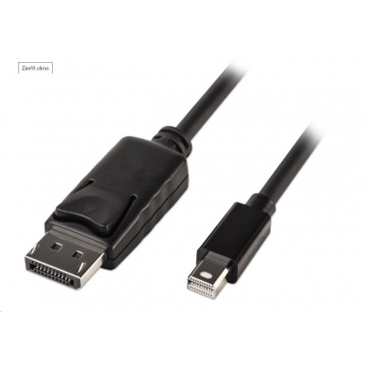 PREMIUMCORD Mini DisplayPort - DisplayPort V1.2 přípojný kabel M/M 1m