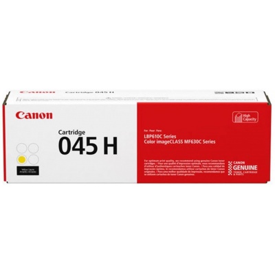 Canon TONER  CRG-045H Y žlutá pro i-SENSYS LBP611Cn, LBP613Cdw, MF631Cn, MF633Cdw, MF635Cx (2200 str.)