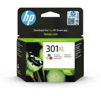 HP 301XL Tri-color Ink Cart, 6 ml, CH564EE (330 pages)