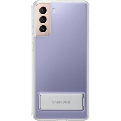 Samsung kryt se stojánkem EF-JG996CTE pro Galaxy S21+, transparentní