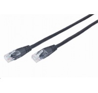 GEMBIRD kabel patchcord Cat5e UTP 1m, černý