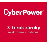 CyberPower 3. rok záruky pro UT1050EG-FR, UT1050EG