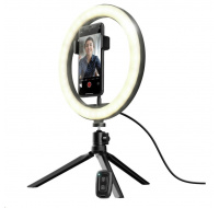 TRUST kruhové světlo Maku Ring Light Vlogging Kit