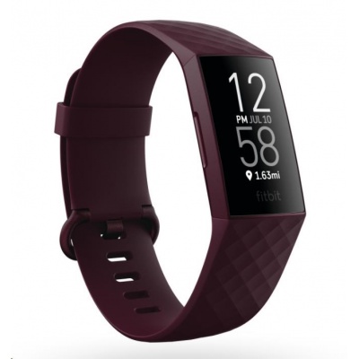 Fitbit Charge 4 (NFC) w integrated GPS & FitbitPay - Rosewood/Rosewood