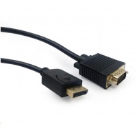 GEMBIRD Kabel DisplayPort na VGA, M/M, 1,8m