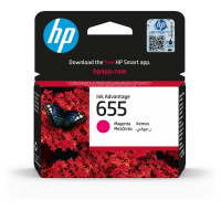 HP 655 Magenta Ink Cart, CZ111AE (600 pages)