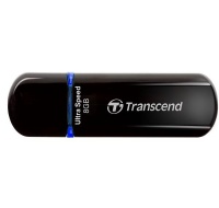 TRANSCEND Flash Disk 8GB JetFlash®600, USB 2.0 (R:32/W:12 MB/s) černá/modrá