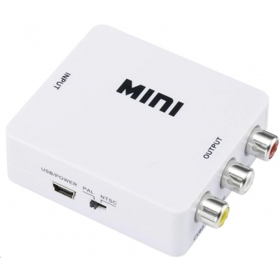 AV konvertor HDMI zásuvka a cinch zásuvka SpeaKa Professional SP-HDMI2AV SP-3957148