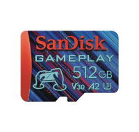 SanDisk MicroSDXC karta 512GB GamePlay (R:190/W:130 MB/s, UHS-I, V30, A2)