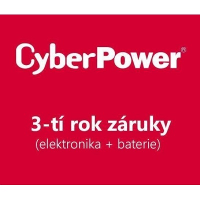 CyberPower 3-tí rok záruky pro BM100
