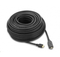 PREMIUMCORD Kabel HDMI 15m High Speed se zesilovačem 3x stíněný