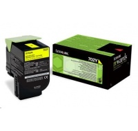 LEXMARK Yellow toner 702Y pro CS310/410/510 z programu Lexmark Return (1 000 stran)