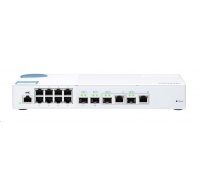 QNAP switch QSW-M408-2C (8x1GbE,2xSFP+, 2x10GbE RJ45/SFP+)