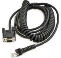 Datalogic kabel RS-232 PWR, 9P, Female, Coiled, 3.6 m, CAB-459