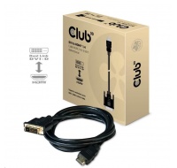 Club3D Kabel DVI-D na HDMI 1.4 (M/M), 2m