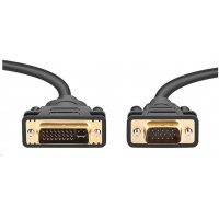 PremiumCord DVI-VGA kabel 1m